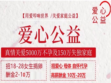 烟台市捐卵助孕生子 爱心志愿者招募